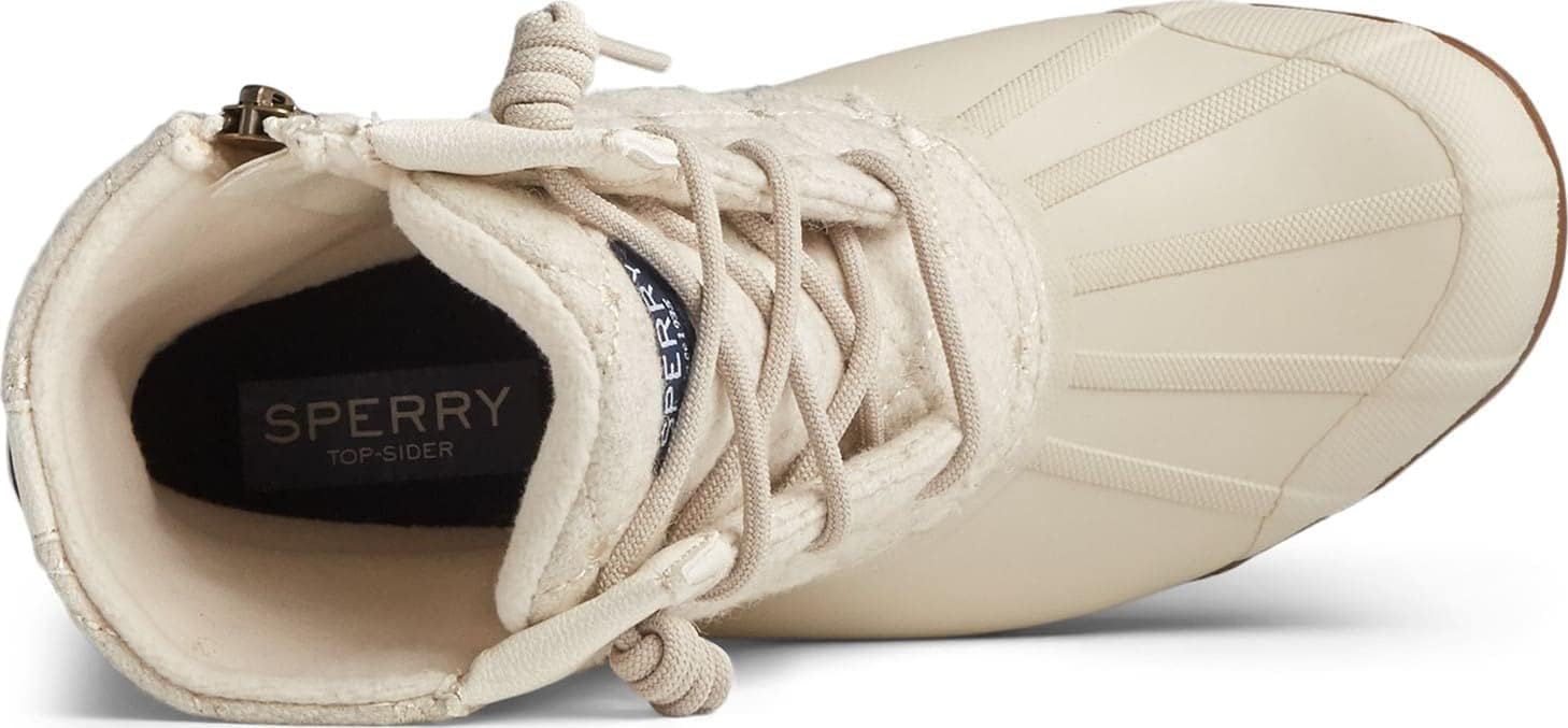 Sperry Women's Syren Gulf Wool Quilt Ivory 9.5 B(M) US - Image 4