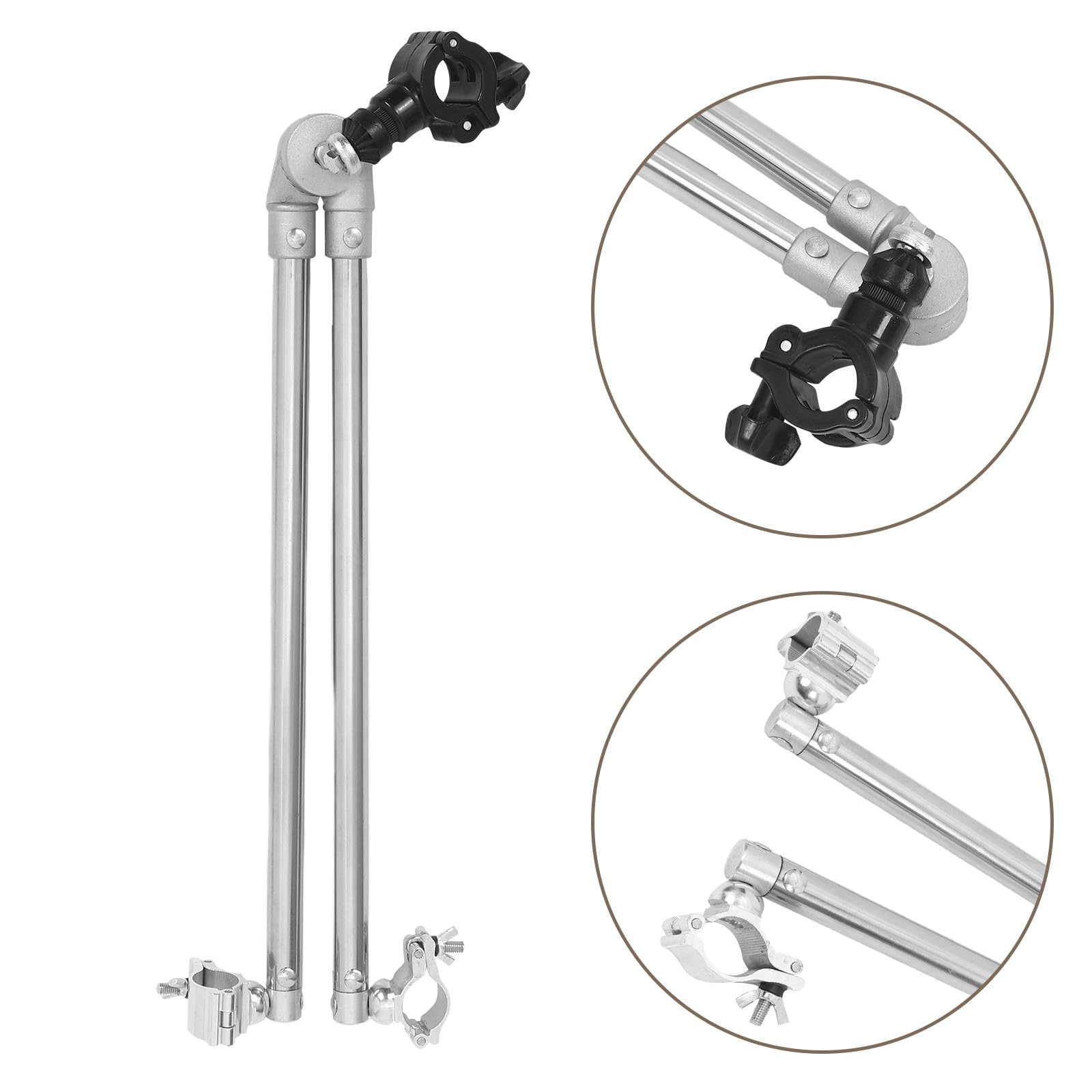 UKCOCO Anhängerkupplung Fahrrad aus Kohlenstoffstahl und Aluminiumlegierung mit Schneller Trennung und Nahtloser Verbindung für Outdoor Abenteuer und Mountainbikes