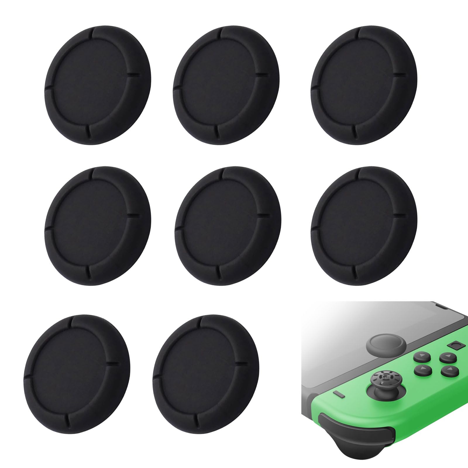 Ztft Nintendo Switch Joy-Con Controller Stick Cover Round 8 Piece