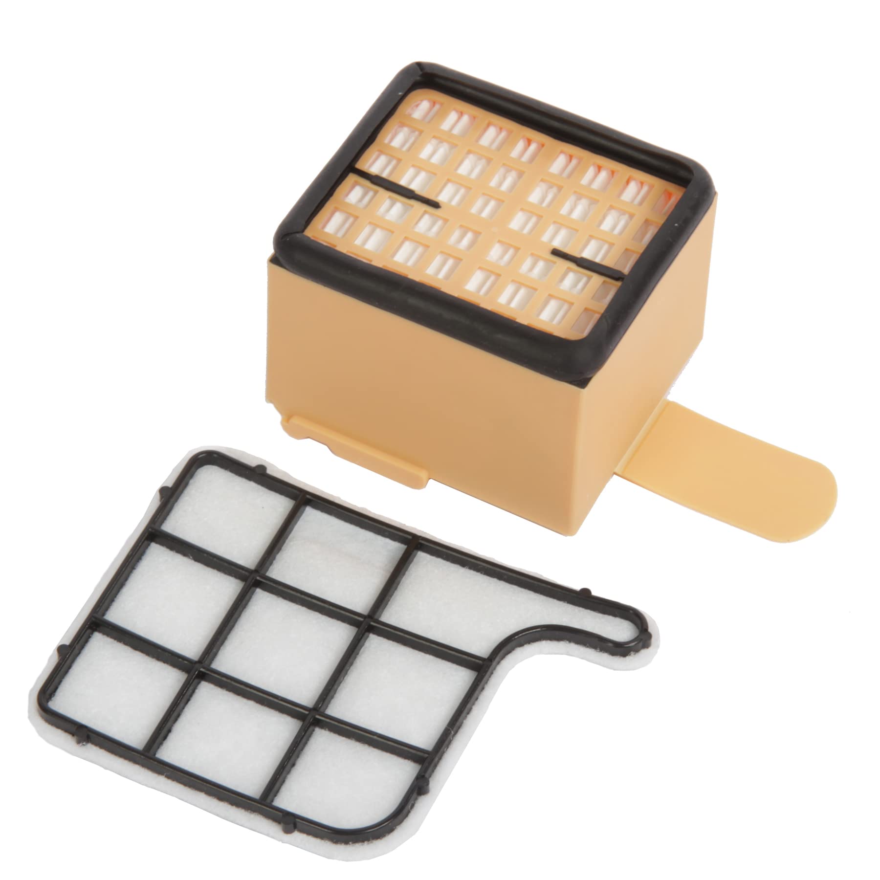 6 Staubsaugerbeutel VLIES+ Motorschutzfilter + Duftblock + Eratzbürsten passend für Vorwerk Kobold 135 136 135SC VK135 VK136 mit EB350 + EB 351