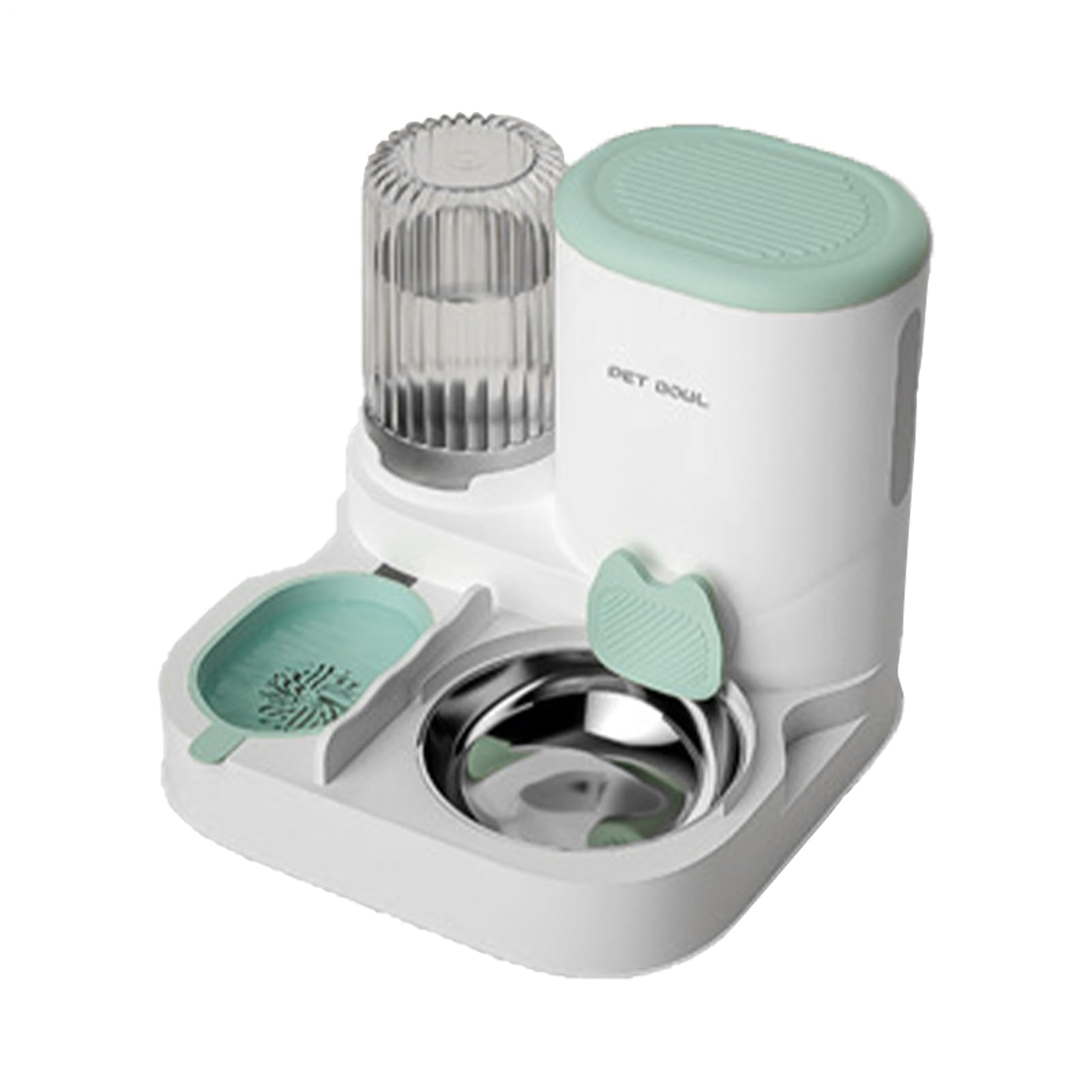 Gamelle automatique pour animaux de compagnie - Distributeur d'eau pour chiens et chats avec capacité | Station d'alimentation et d'eau créative à long terme avec filtre pour aliments humides