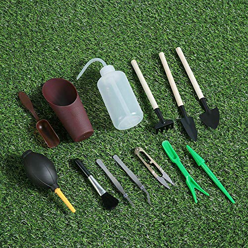 Pedkit 13 PCS Mini tesoura de jardim, pá de plantio, ferramentas de jardinagem Ferramentas de jardin