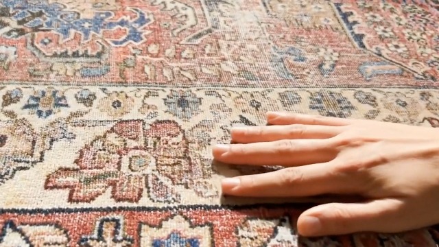 Tapete Runner 2'6" x 6' Rojo y Beige SAFAVIEH miniatura 7