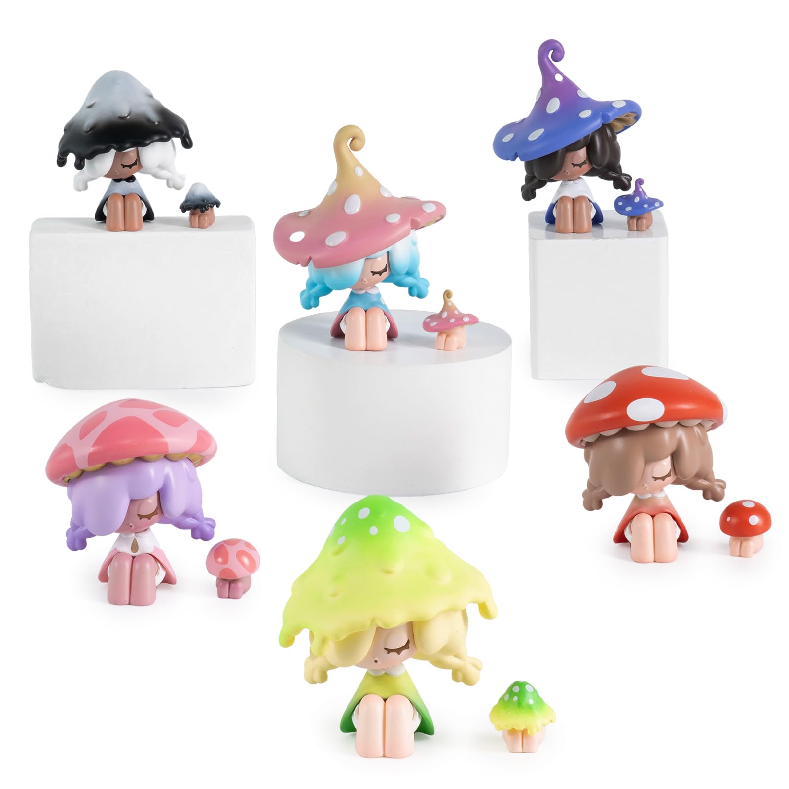 Amazon.com: BEEMAI Moogutong Little Mushroom Girl Series Single