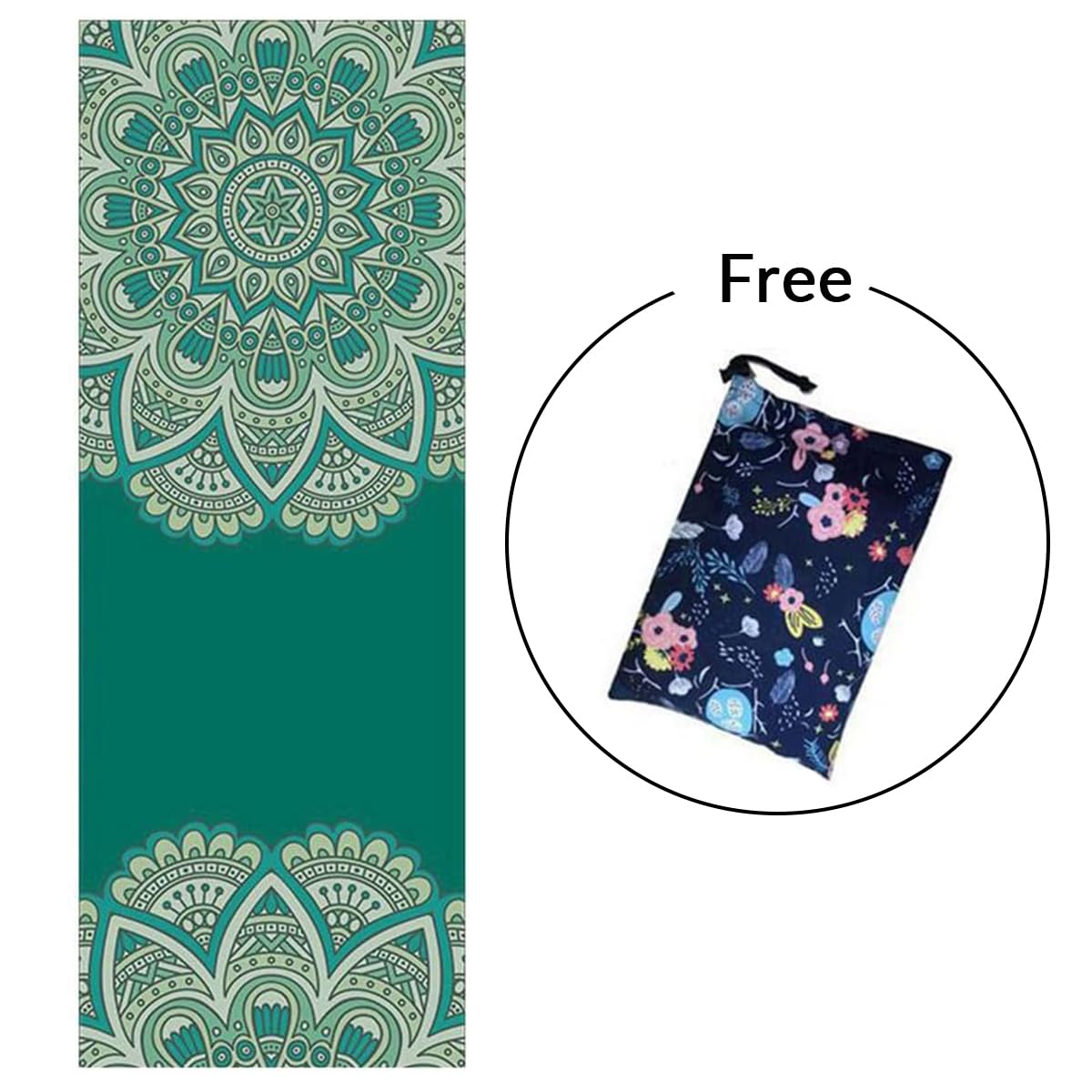 Serviette De Yoga En Microfibre Tapis De Yoga Avec Surface