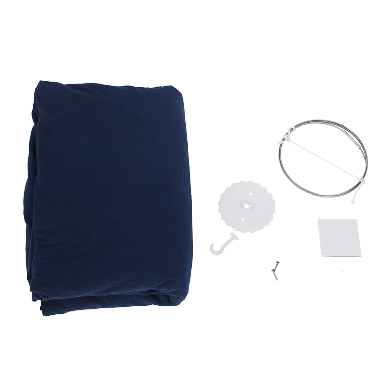 Acouto Tenda a Zanzariera con Baldacchino per Letto Sospeso a Cupola Rotonda per Bambini Che Leggono e Giocano Crea Sicurezza per e per il Morbido Realizzato in Materiale Confortevole, Accogliente