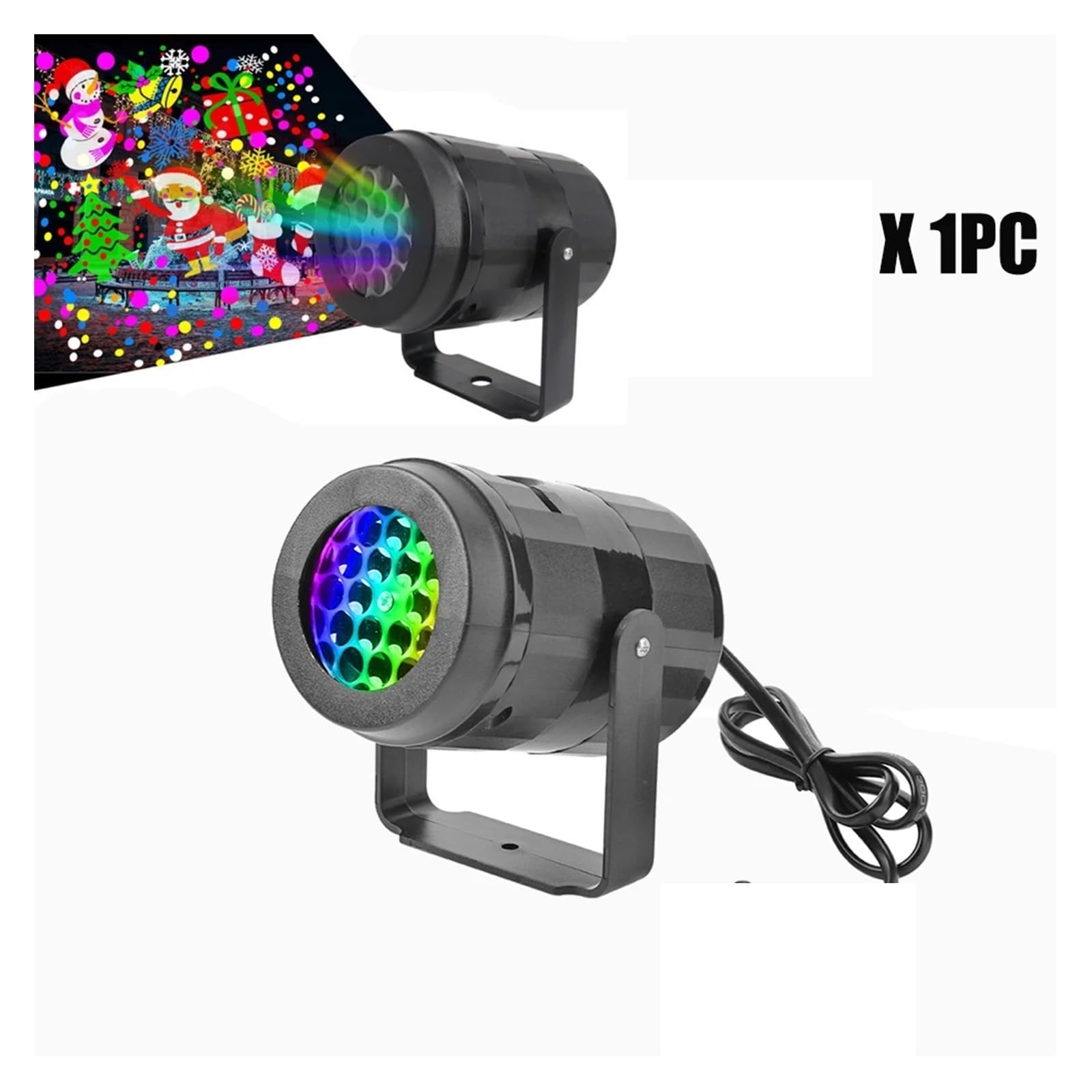 proiettore di luce, Lampada di Natale a LED girevole a 360° for interni ed esterni - Spettacolo luci
