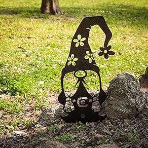 Realsteelmetalgardengnomesoutdoorsteel4packlawnornamentsstatuesfunnyyarddecorweatherproofgardendecorationgiftforgardenersblack Urban Country Home Decor Realsteel metal garden gnomes outdoorsteel 4 pack lawn ornaments statues funny yard decor weatherproof garden decoration gift for gardeners black urban country home decor