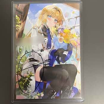 藍沢エマ　箔押しポストカード　4種 ぶいすぽっ！【公式】 on X: 