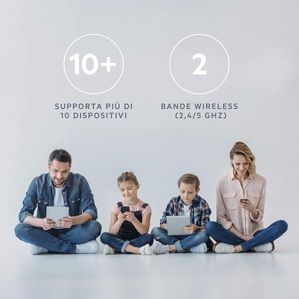 Linksys AC1750 Router Wi Fi Max Stream MU MIMO Dual Band Wireless Veloce Giochi e Streaming 4K UHD 4 Porte Ethernet Gigabit