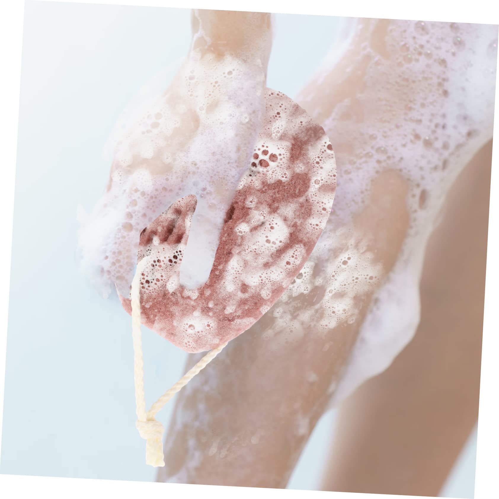 POPETPOP 5pezzi Spugna Da Bagno Morbida e Riutilizzabile Scrub Per Corpo e Schiena Esfoliante Per Massaggio Accessorio Da Carino Perfetta Per Relax e Benessere
