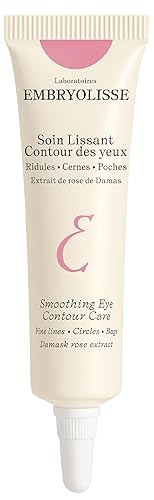 Embryolisse Cuidado suavizante del contorno de ojos. Tratamiento revitalizante en crema de gel. Reduce líneas finas, círculos, hinchazón, 0.50 onzas