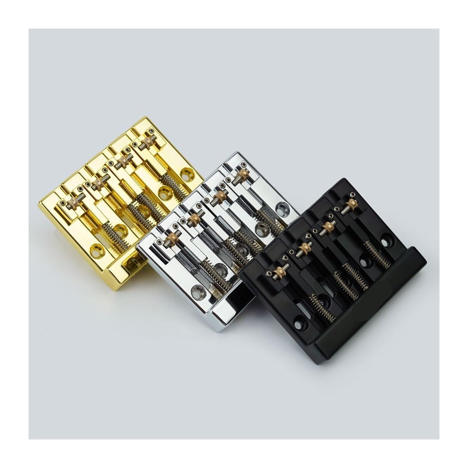 Generisch Bassbruecke, 4-Saiten 5-Saiten, Rollen, Messing