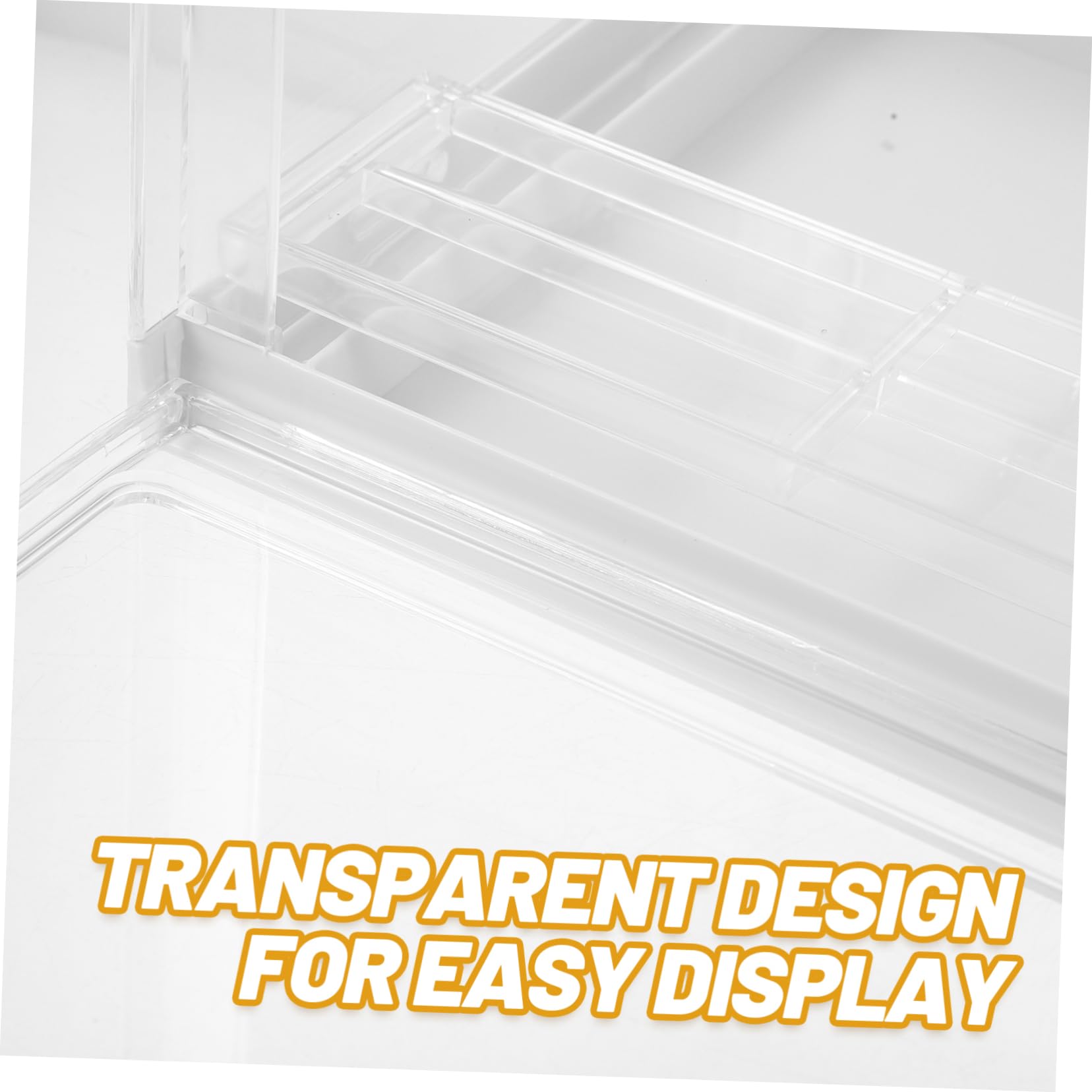 Caja de Exhibición para Figuras de 3 Capas en Abs Transparente