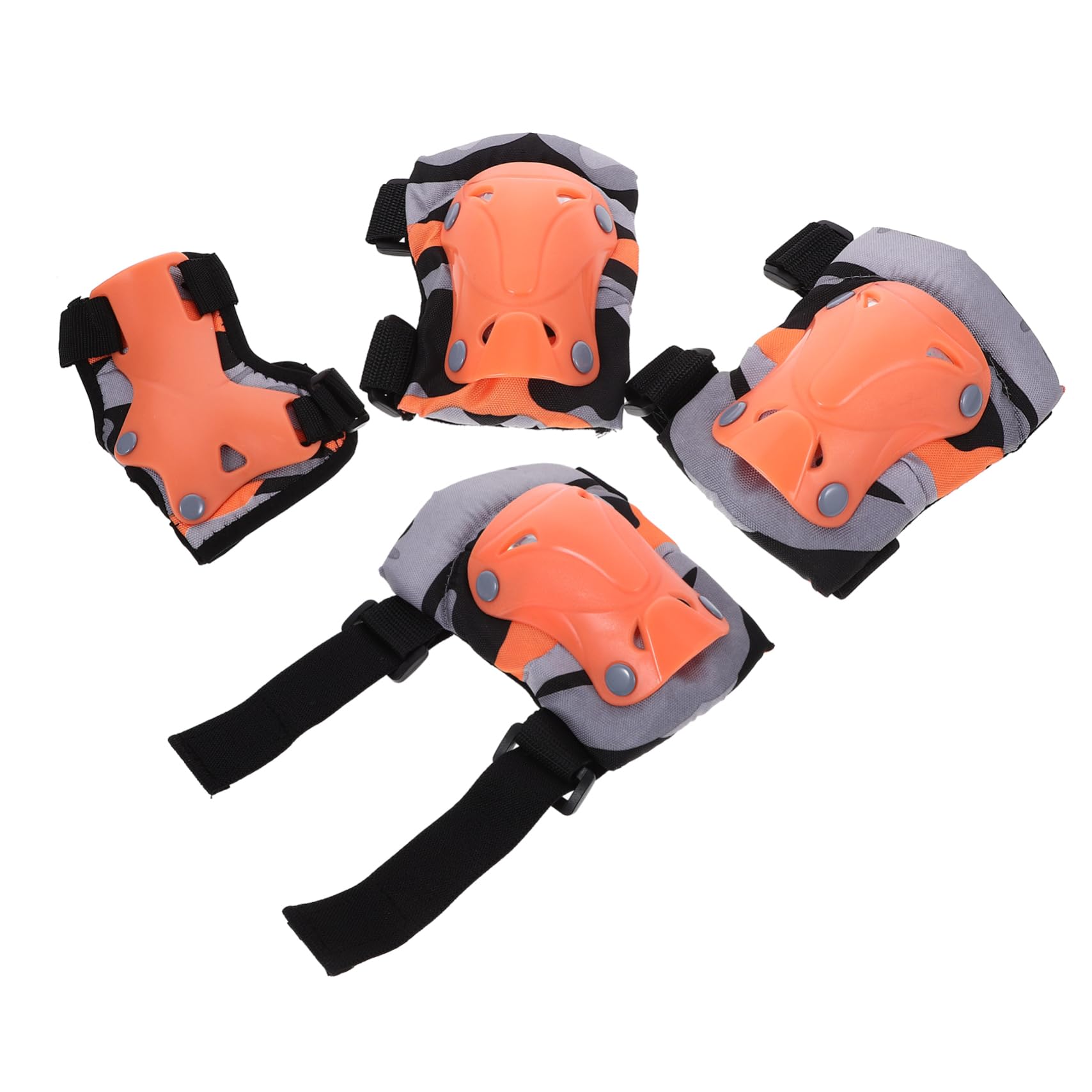 Abaodam Portable Child Knee Elbow Palm Guard Professional Running Elbow Sleeve Comfortable Protective Set for Outdoor Sports