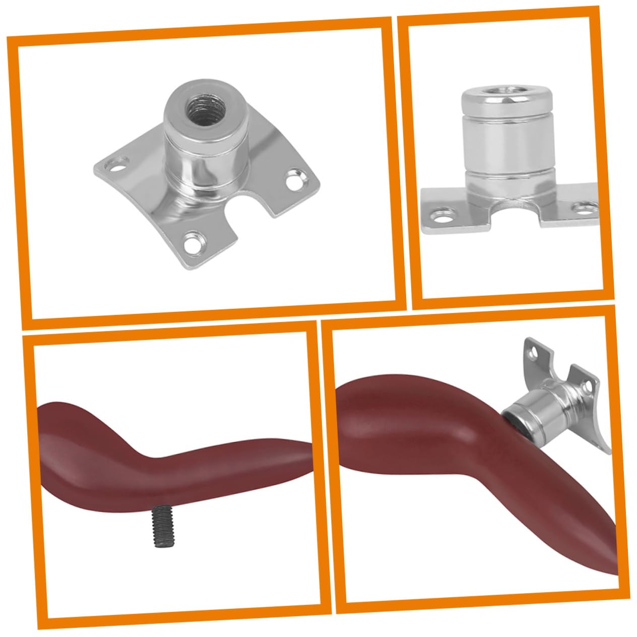 CIMAXIC Detachable Bassoon Thumb Mount Ergonomic Hand Holder for Bassoon Comfortable Grip and Non-slip Base