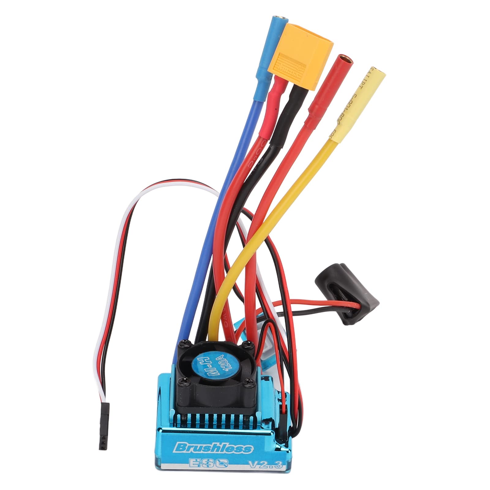 Dilwe Zestaw Silnika Bezszczotkowego 3650, Silnik Bezszczotkowy 3100KV ze Stopu Aluminium z 120A ESC i kartą Programowania, Konfiguracja XT60 2 do 4S dla 1 10 1 8 Kierowców Samochodów RC
