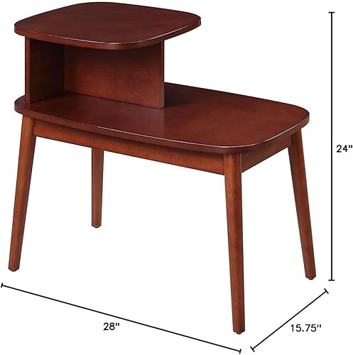 Miniatura 9 de Convenience Concepts Maxwell Mid Century - Mesa auxiliar color espresso