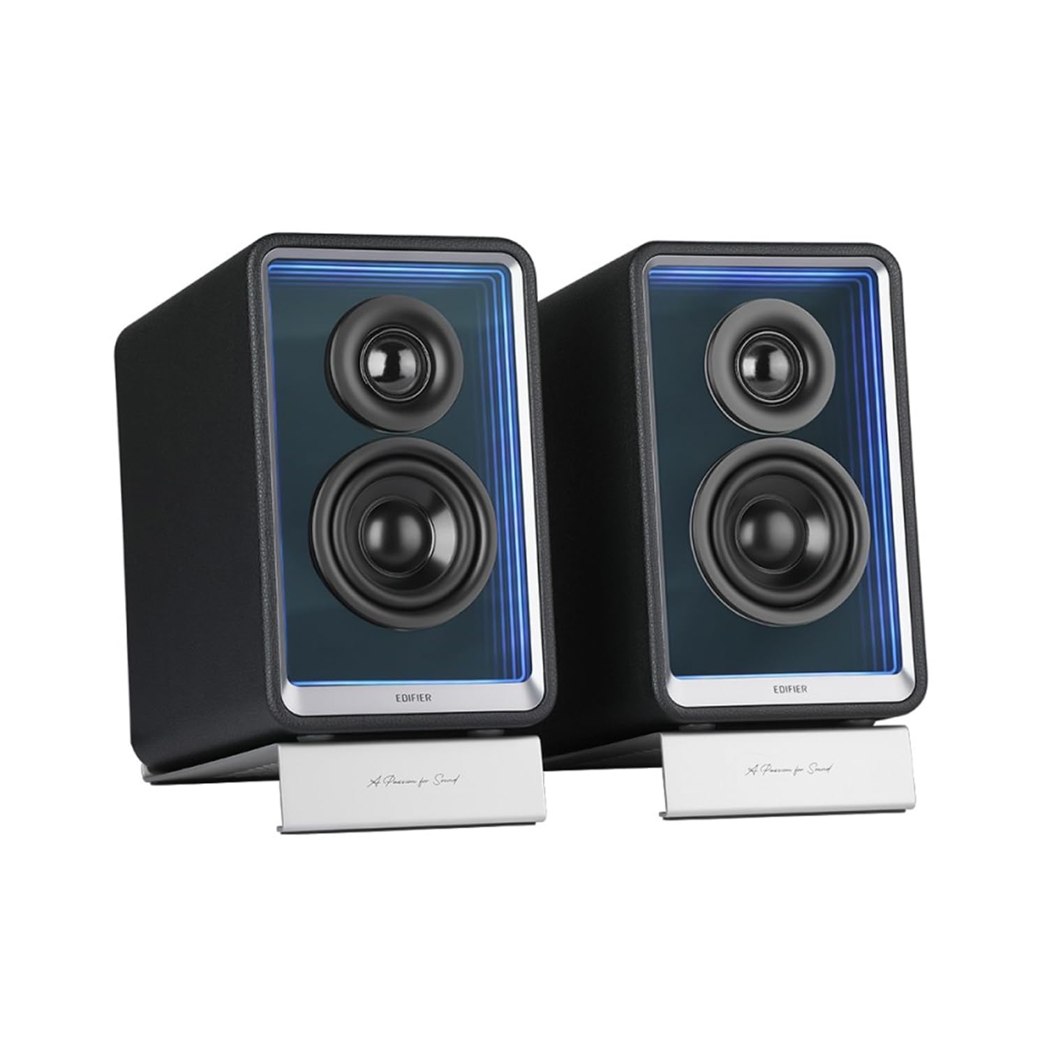 Amazon | Edifier ユニバーサルアルミスピーカースタンド 2個セット