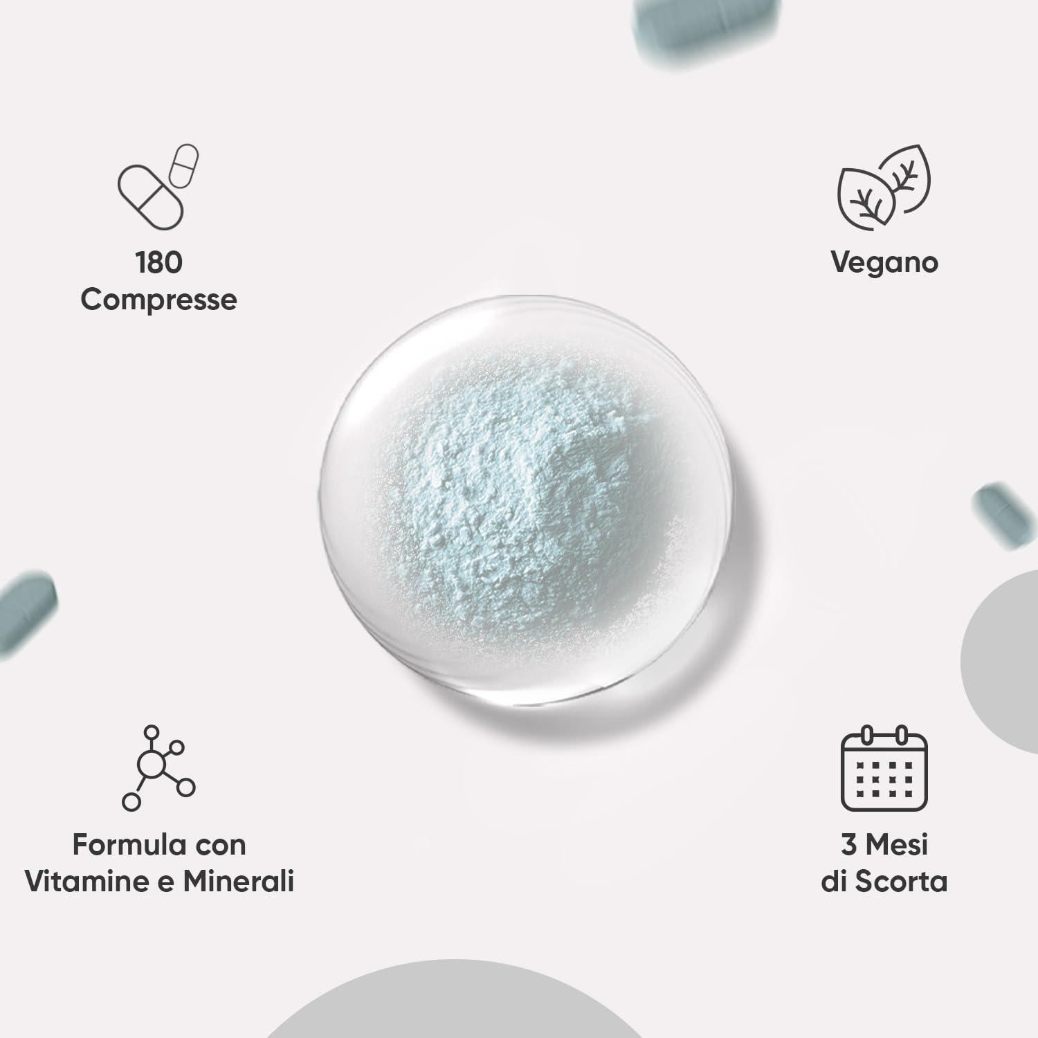 T Boost Complex Vegano, 180 Compresse, 3 Mesi, Integratore Maca Uomo, Zinco, Selenio, Vitamina B5, Magnesio, Lo Zinco Contribuisce al Mantenimento di Normali Livelli di Testosterone nel Sangue (EFSA)