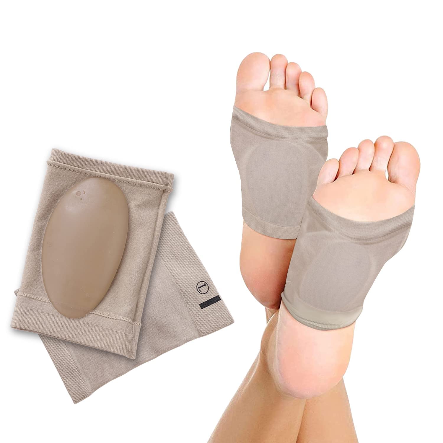 Spefez Arch Support for Flat Feet, Pussy Foot for Boys, Ideal Leg Pain Relief Products, Designed for Comfort and Stability Cushion for Women & Men Feet Orthopedic Pad (ARCH SUPPORT SOCKS)