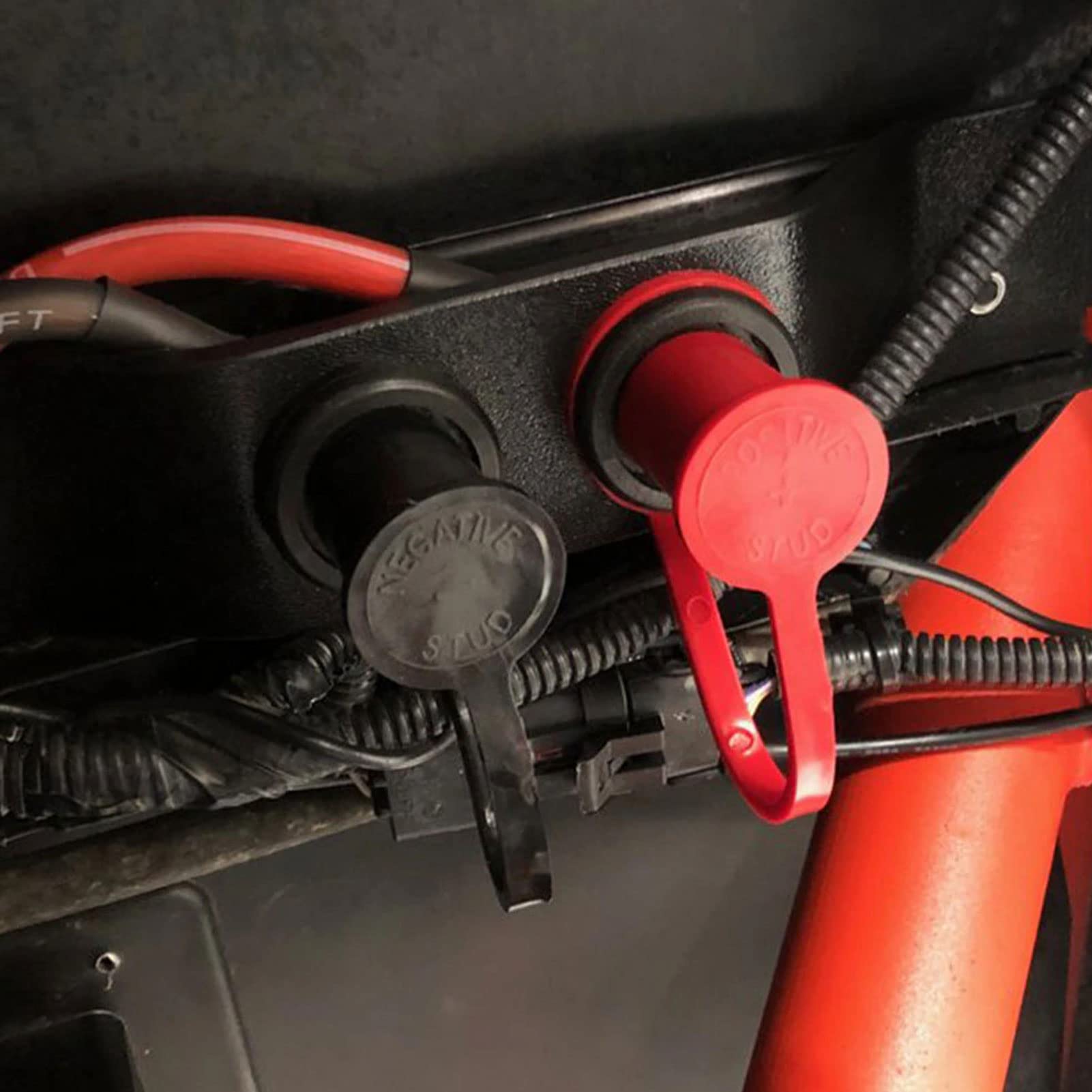 Terminaux de Batterie à Distance Prix de Cuivres en Laiton Premium Accessoires de sécurité Caps de sécurité pour UTV TV Car Trucks RV Tacteur Tipeau Boat Poste de Charge Poste de