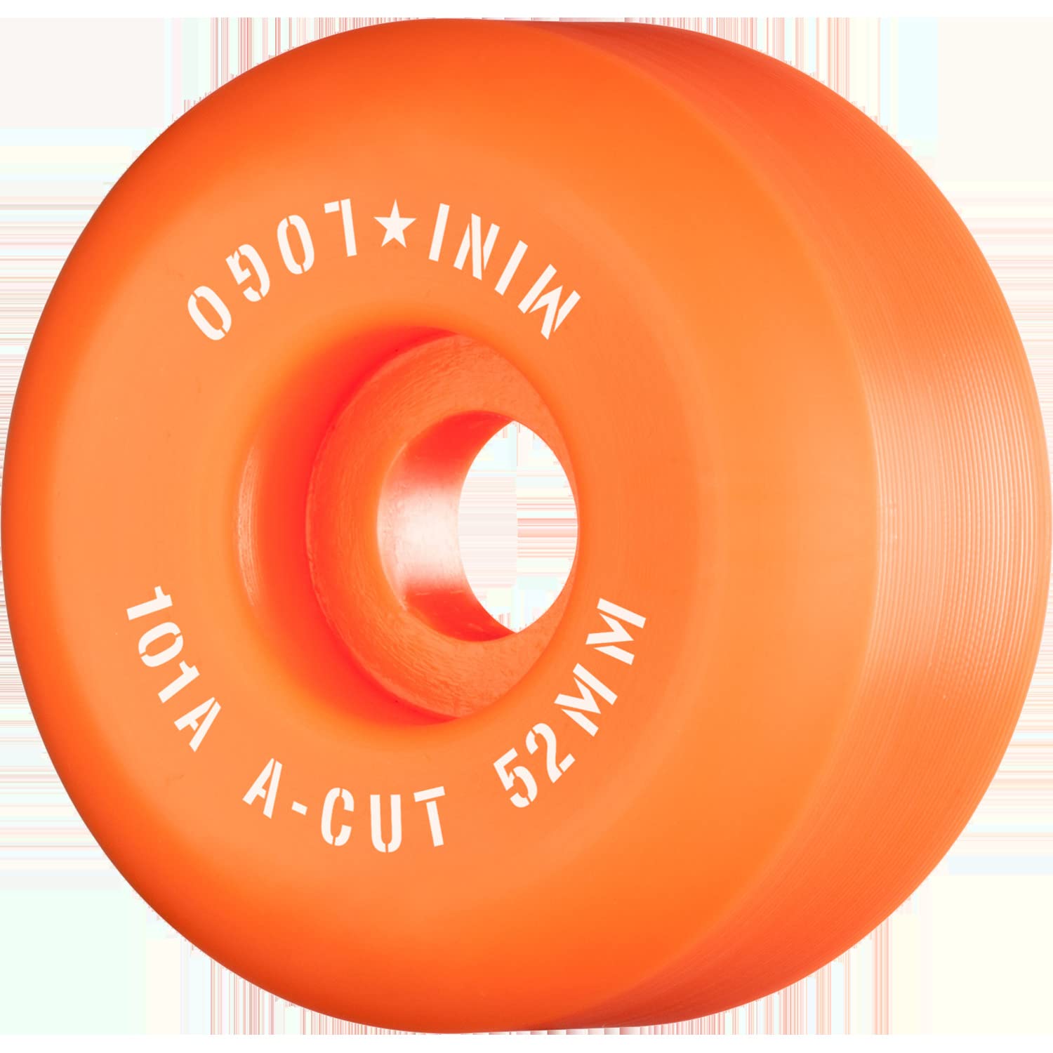 Mini Logo Skateboards A-Cut Orange Skateboard Wheels - 52mm 101a (Set of 4)