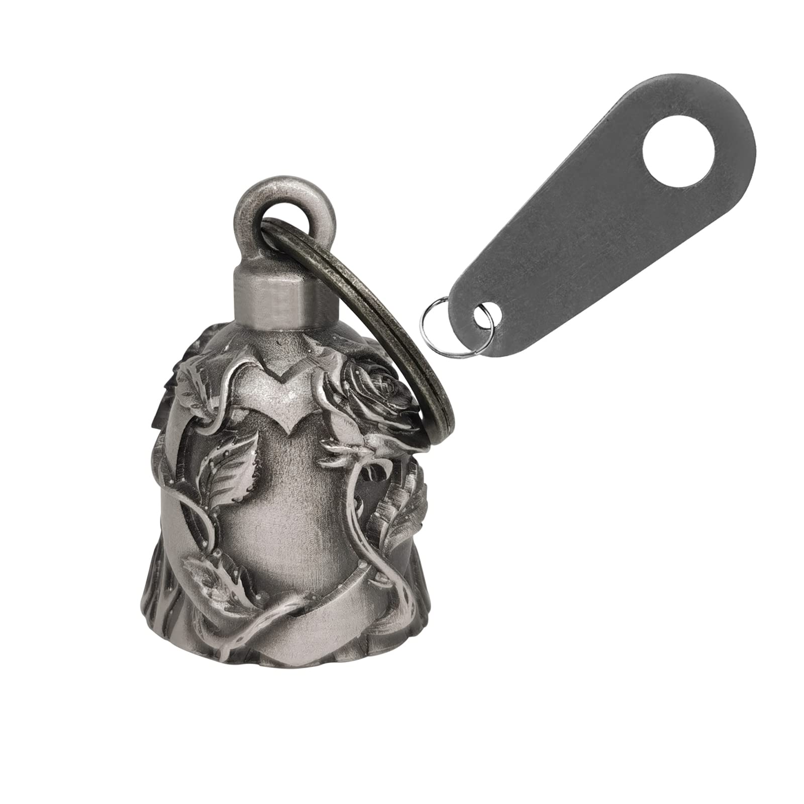 Motorcycle Bell with Hanger for Biker, Good Luck Biker Bells & Motorcycle Accessories, Keychain Luck Bell