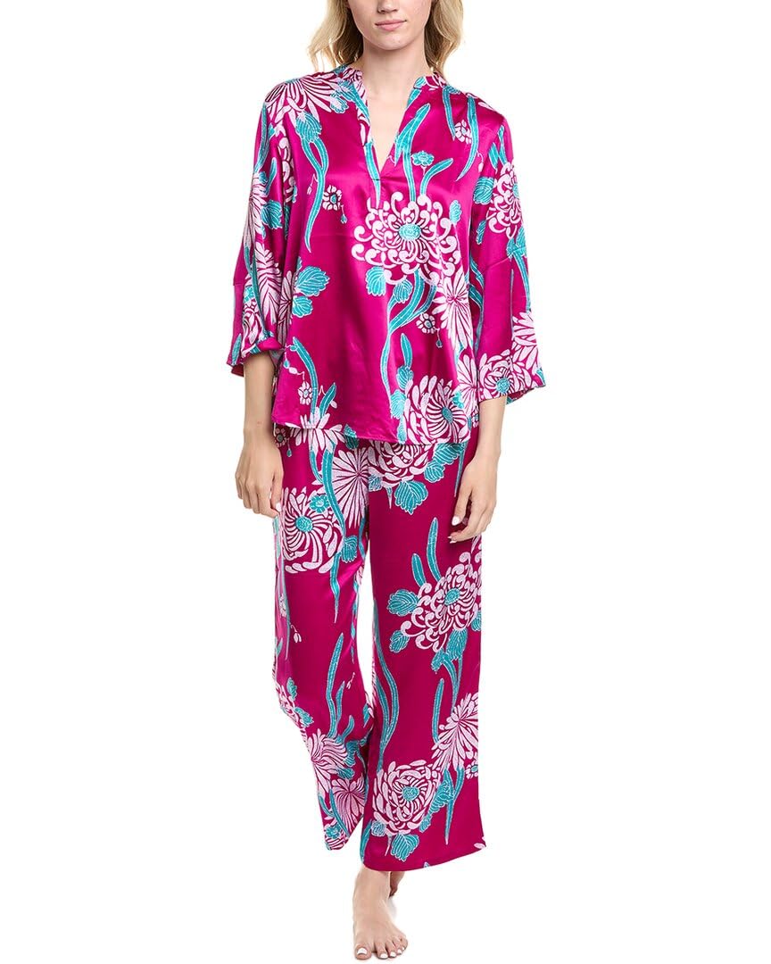 N Natori Women's OBI Pj Set Length 25" Inseam 26"