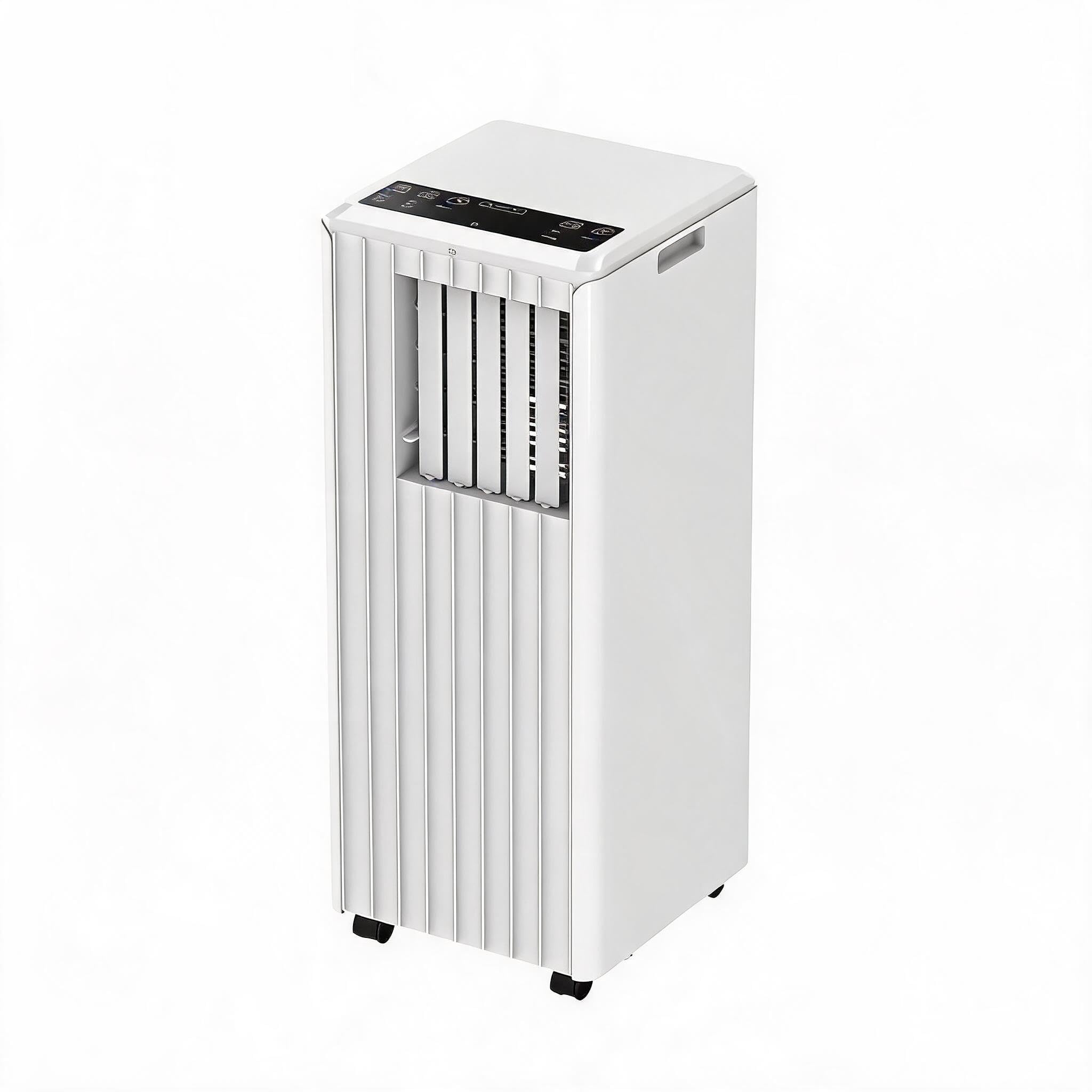 Aptliton 9000 BTU Portable Air Conditioner with R290 Eco-Friendly Refrigerant, 3-in-1 AC Unit Cooling Dehumidifier Fan with Sleep Mode 24H Timer for Bedroom Home Office Apartment, White