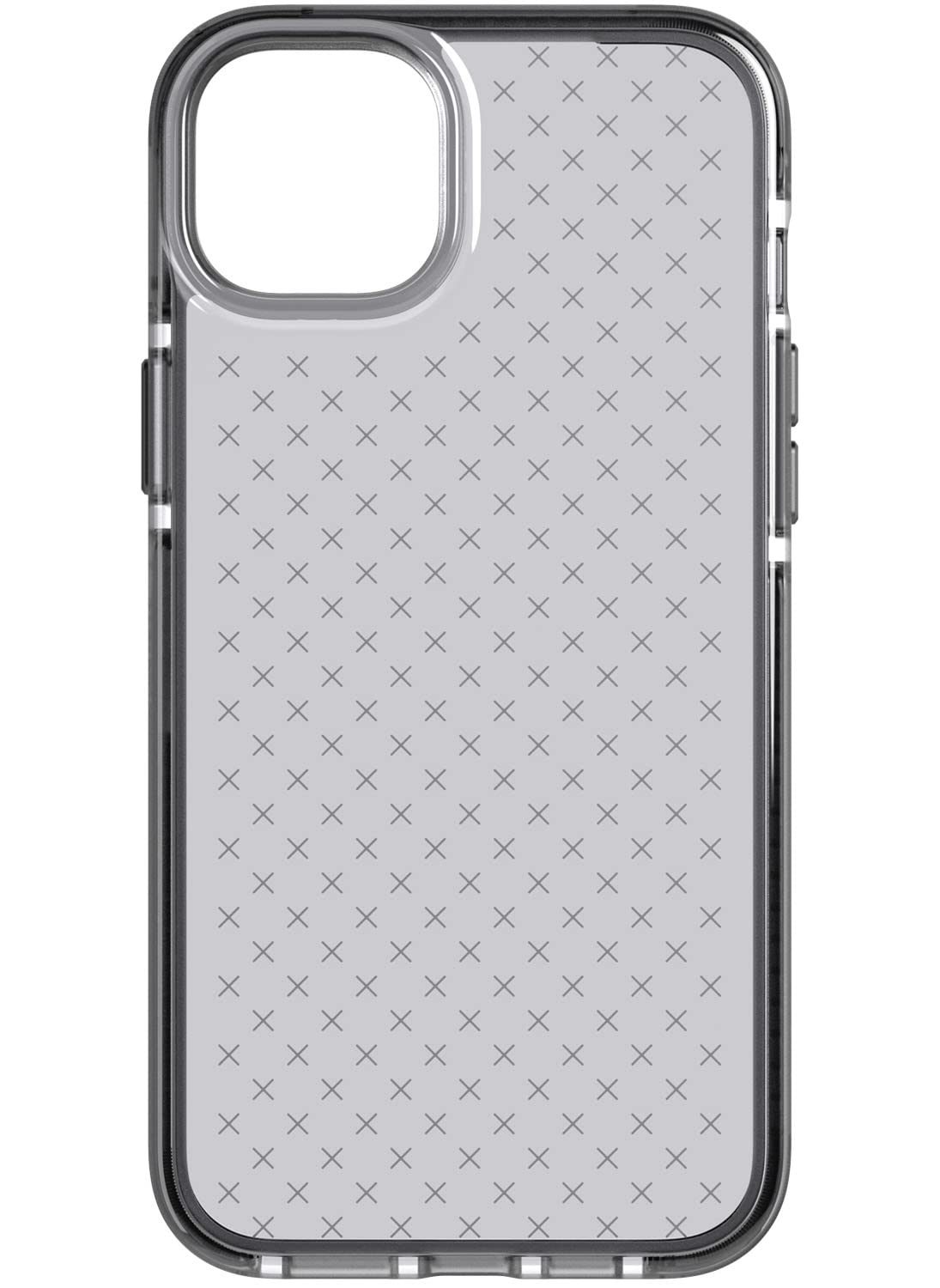 Tech21 Evo Check designed for iPhone 14 case cover with 16 feet drop protection - Smokey Black