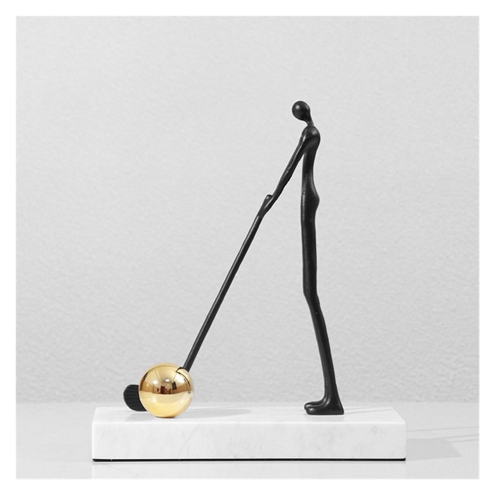 Wohndeko Wohnzimmer Büro Licht Luxus Dekoration minimalistische skulpturale Figur Kunst abstrakte Ornamente