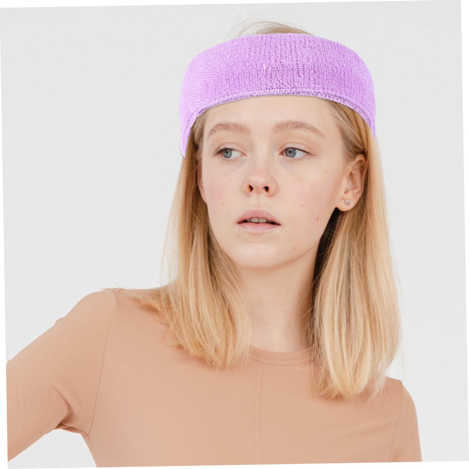 TOYANDONA Banda De Cabello Portátil Deportes Absorber Seda para Diadilla Yoga Diadema De Sudor Bandas De Sudor Banda De Sudor Portátil Hilo De Poliester