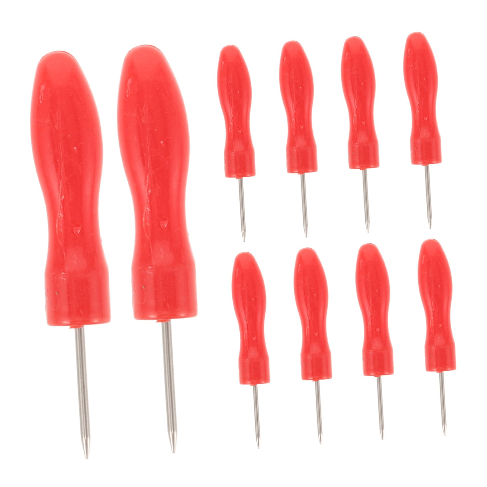 Healeved Precision Crafted Stainless Steel Eyelash Glue Piercing Needles Pack Anti-Blocking Nozzle Pins for Salon Personal Use