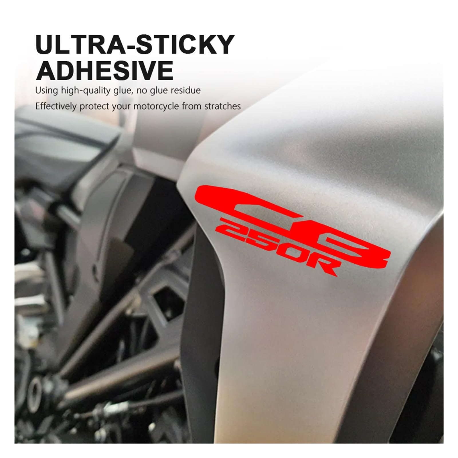 Amazon.co.jp: バイクステッカー CB250R アクセサリー 防水デカール 