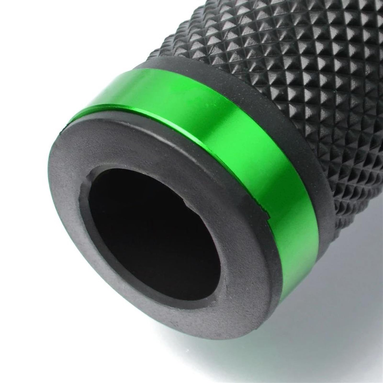Chwyty Motocyklowe Żel Gumowy Ściskacz Kierownica Uchwyty Moto 7/8 "22mm Aluminium Dla Ducati 848 900SS Dla Hypermotard 1100 (Color : Green)
