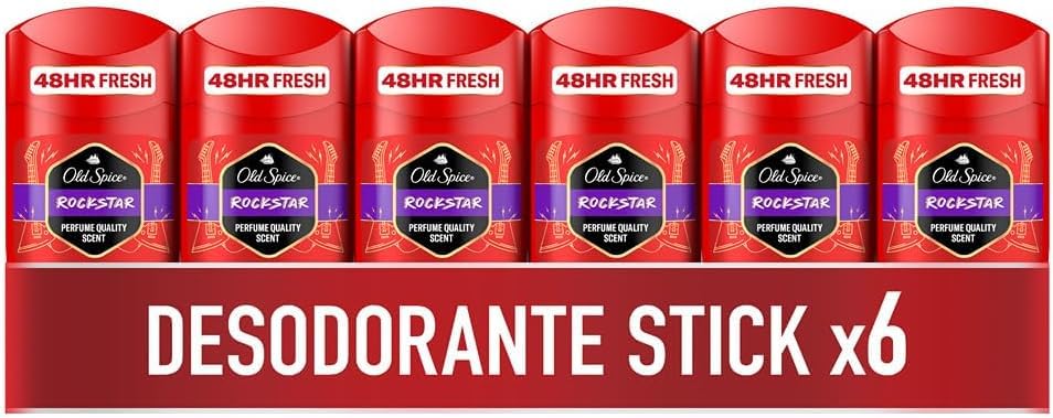 Old Spice Rockstar Desodorante En Barra Para Hombres 50 ml