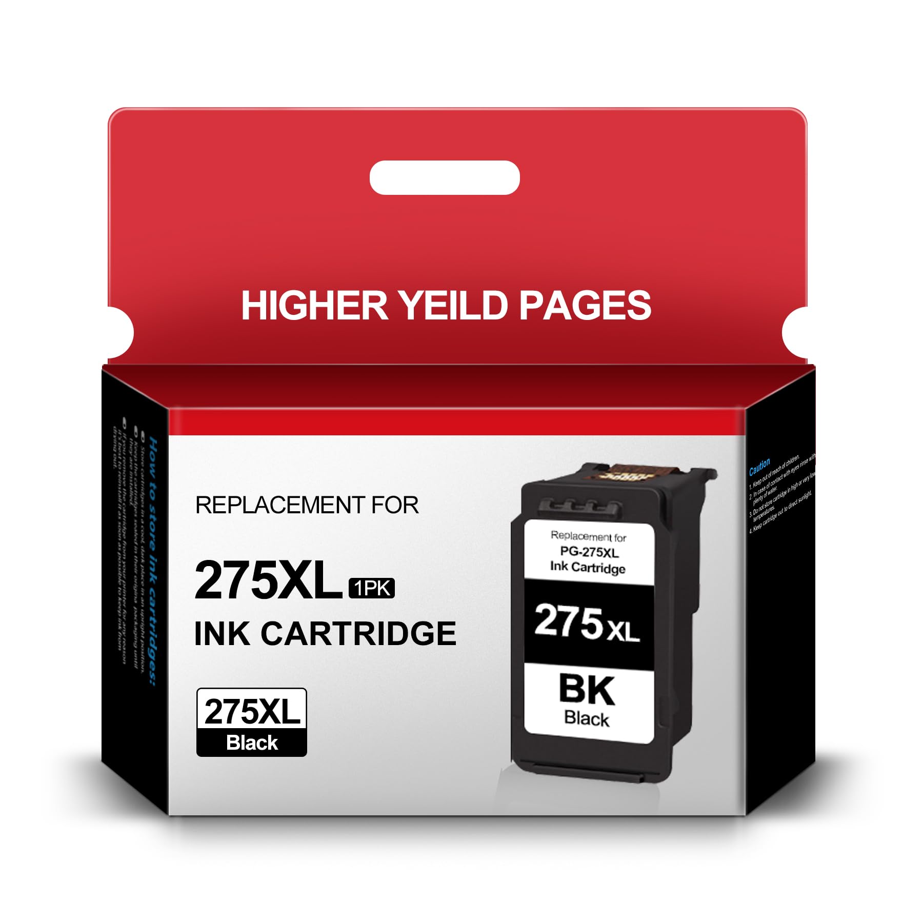 SHUPAN PG-275XL Black Ink Cartridges Replacement for Canon 275XL 275 XL Ink Cartridges for Canon Pixma TS3520 TS3522 TS3500 TR4720 TR4722 TR4700