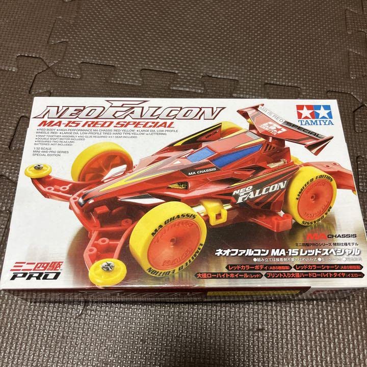 Amazon.co.jp: タミヤ ミニ四駆 ネオファルコン MA15 レッドスペシャル