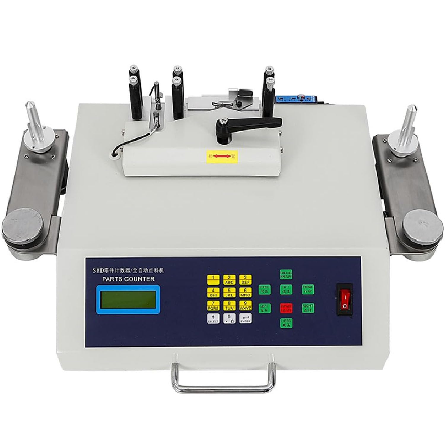 Contatore automatico delle parti con l'esposizione LCD e la rilevazione di perdita per l'elaborazione delle parti di precisione