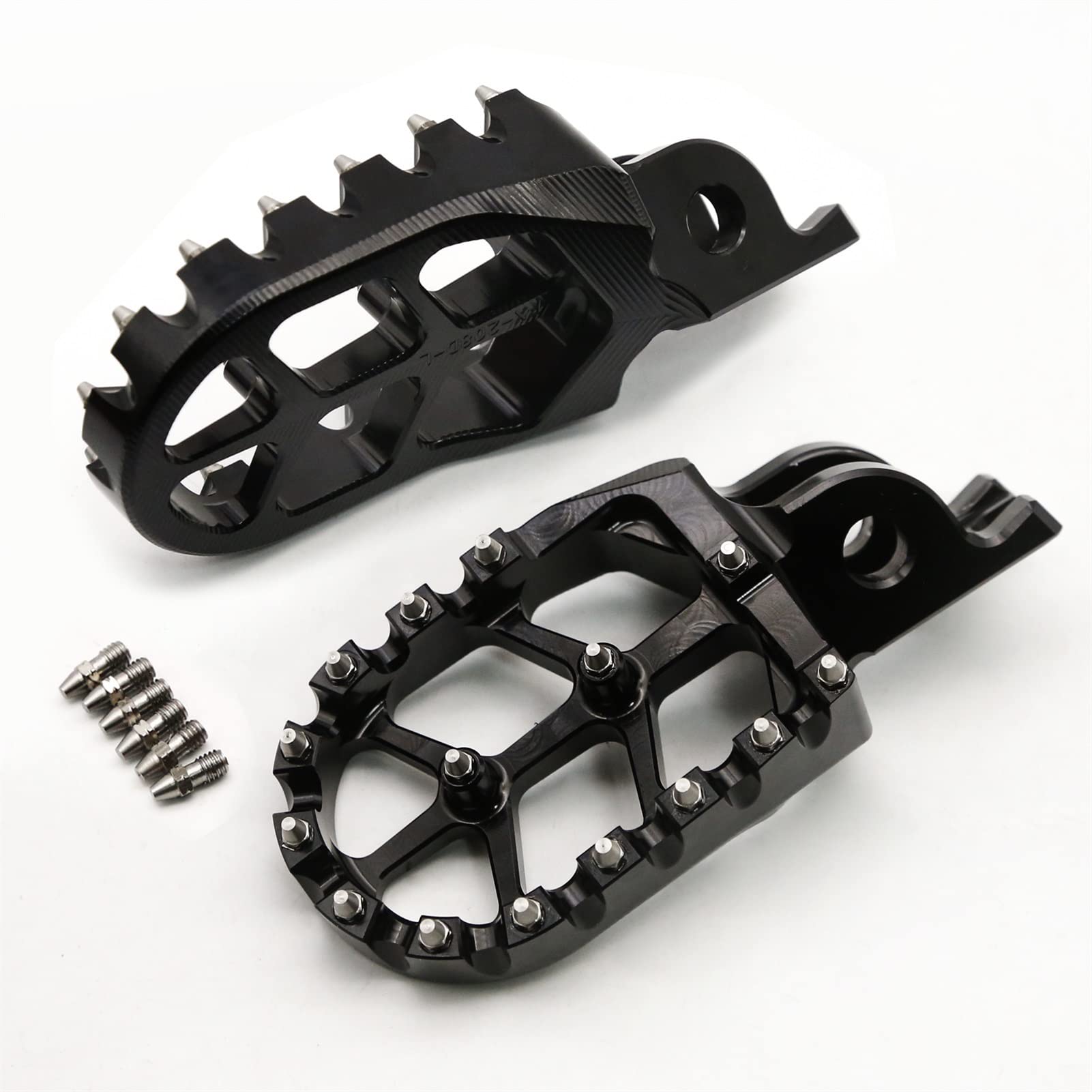 Voor Honda CRF 150 250 450 R X RX CR125 CR250 CRF250L/M Rally CRF150R CNC Aluminium Motorfiets Voetsteun Voetsteunen Pedaal Voetsteun Versieren (Color : A Black Voor Honda CRF 150 250 450 R X RX CR125 CR250 CRF250L/M Rally CRF150R CNC Aluminium Motorfiets Voetsteun Voetsteunen Pedaal Voetsteun Versieren (Color : A Black