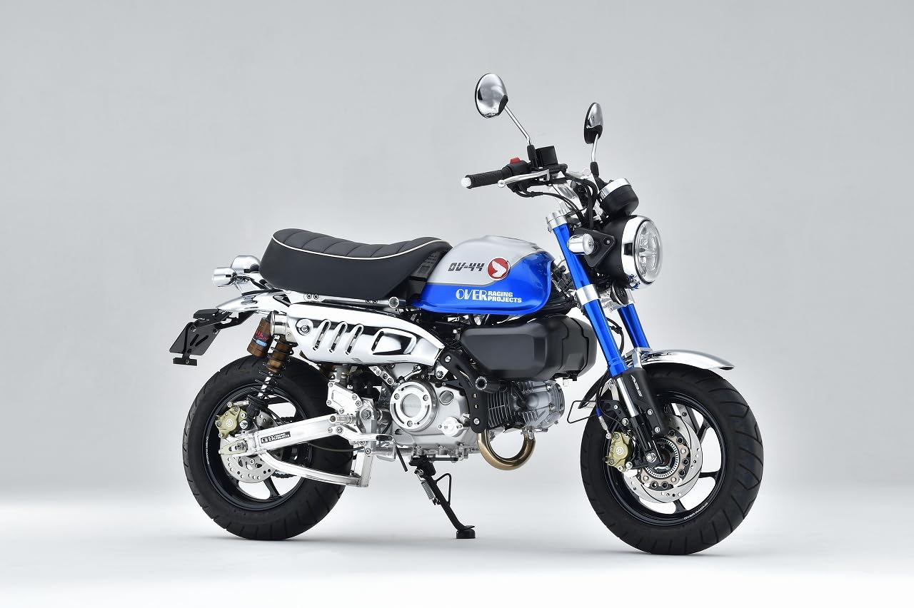 モンキー125 オーバーレーシングマフラー OVER RACING オーヴァー ステンオーバル アップマフラー MONKEY125(18
