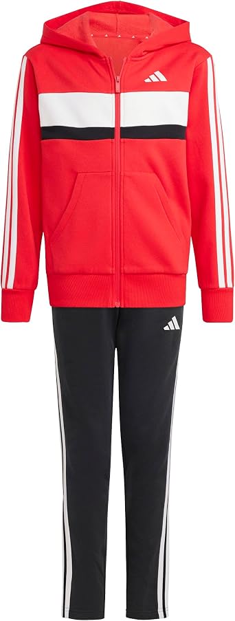 adidas Seasonal Essentials Tiberio 3 Stripes Fleece Tracksuit Unisex kids