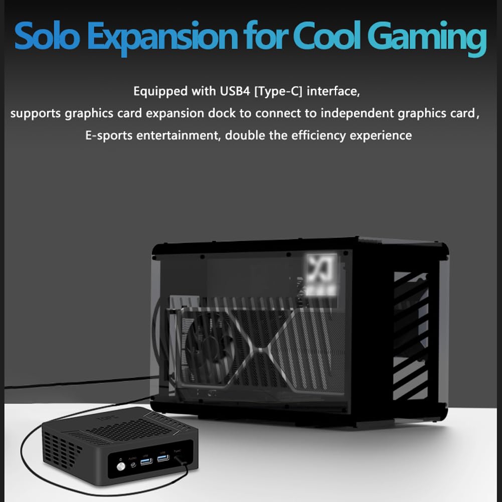 MACHENIKE ミニPC 7840hs 16G+1TB Mini PC Machenike Gaming PC Ryzen 7 7840H 16G DDR5 512G SSD