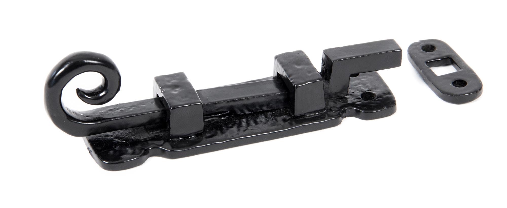 From The Anvil 73130 Black 4"" Cranked Monkeytail Bolt