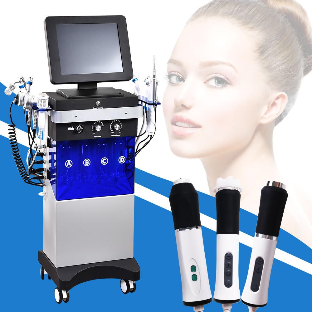17 W 1 Urządzenie Do Pielęgnacji Urody Z Wodorem I Tlenem | Urządzenie Do Nawilżania I Oczyszczania Z Bąbelkami, Urządzenie Do Peelingu Skóry Hydra Beauty Facial Aqua Peel