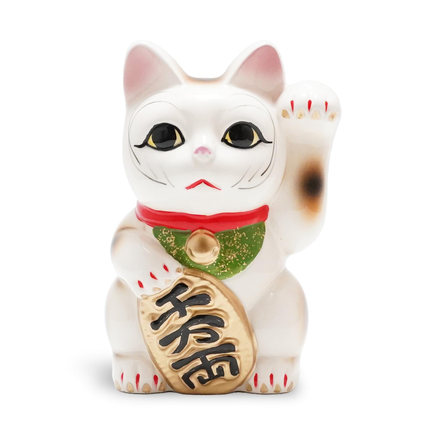 Amazon.com: Seto-yaki Maneki Neko Piggy Bank, 6.3 inches, Hand