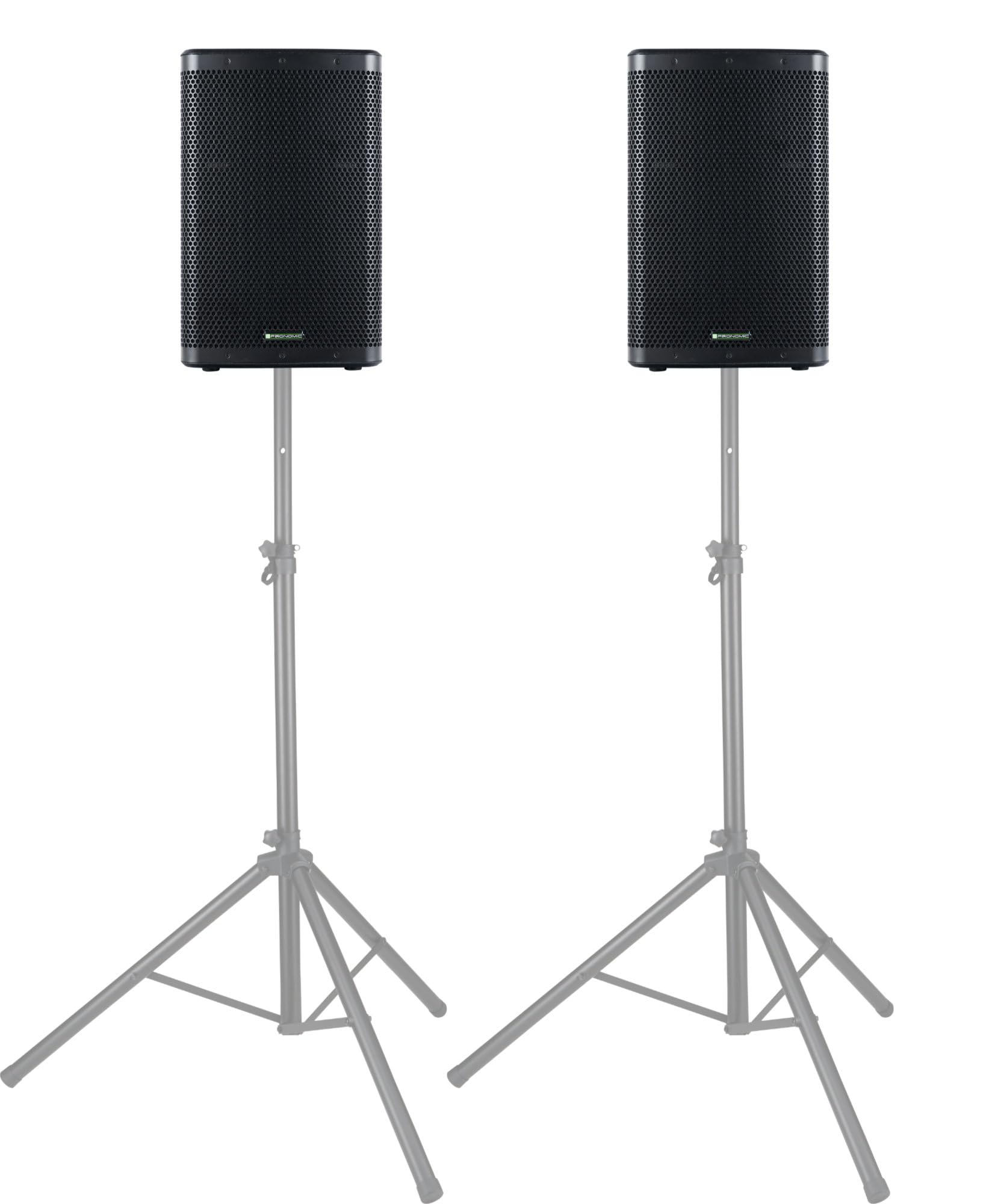 Pronomic C-212 MP 12" Set Stereo di Casse Passive - 2 casse passive 2-vie - Potenza: 300 Watt ciascuna (RMS), 1200 Watt (Peak) - Impedenza: 8 Ohm - Livello massimo di pressione sonora: 126 dB - Nero