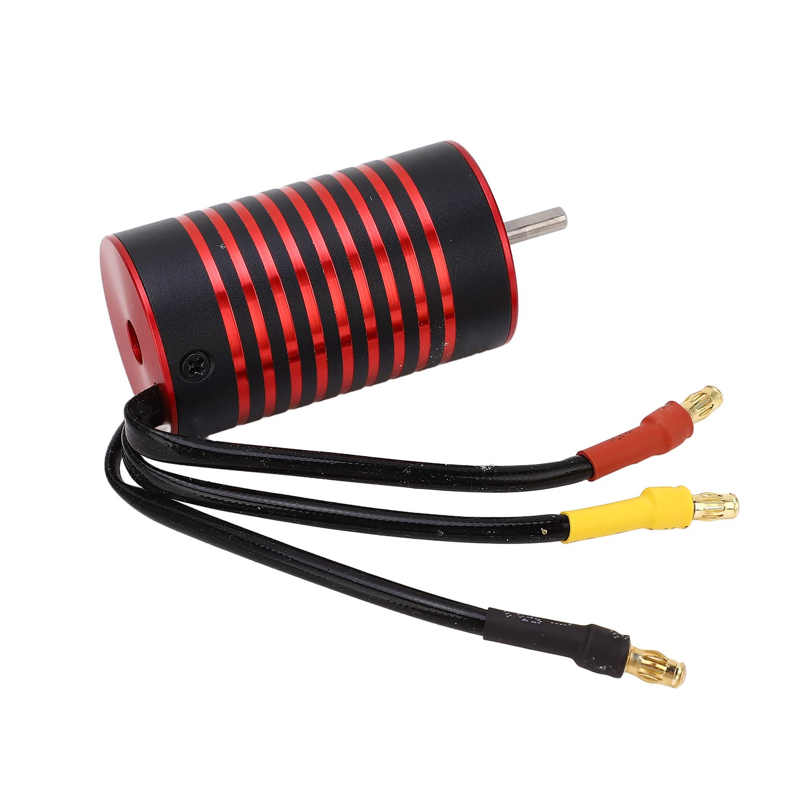 Motor Brushless 2845 para Coche RC 1/12 1/14, Aleación de Aluminio Resistente al Agua y Óxido, 4 Polos de Alto Par - Eficiencia Alta, Disipación de Calor Mejorada, Compatible (4400KV)