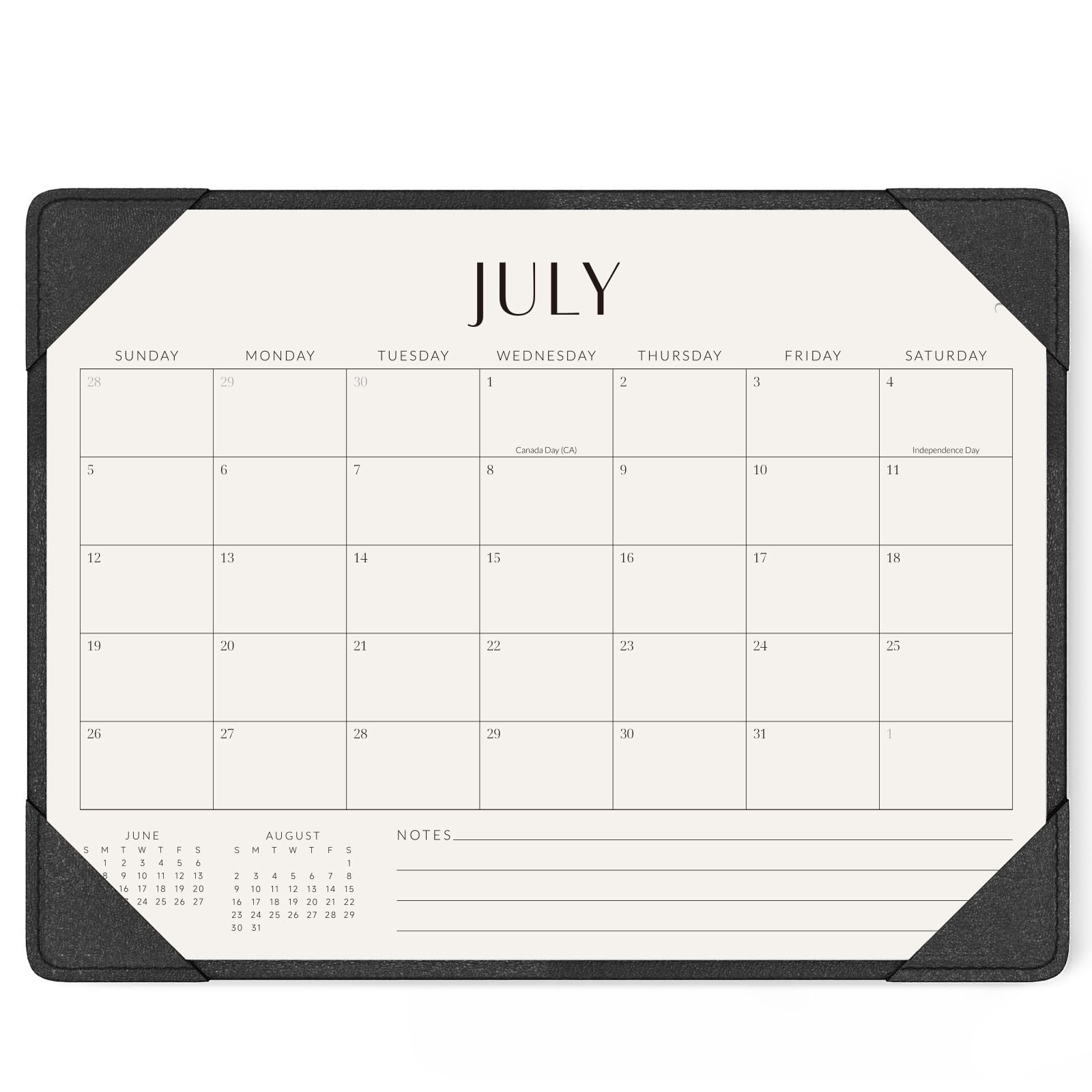 Jotsome Schreibtischkalender 2026 - 2027 mit Schreibtischunterlage, Schreibtischunterlage Kalender von Juli 2026 bis Dezember 2027, 35,6 x 26,7 cm, Schreibtischunterlage Kalender für Zuhause und Büro